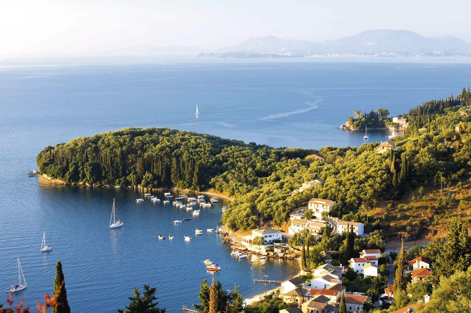 when is the best time to visit corfu greece